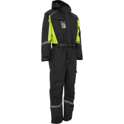 Herre Vinterkedeldragt sort/gul