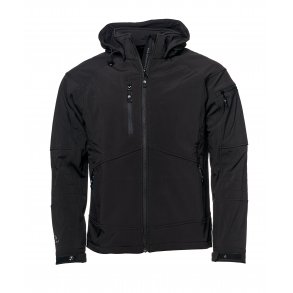 Softshell jakke med fleece inderside