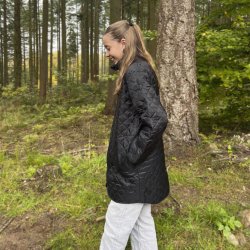 Lang termojakke kvinde