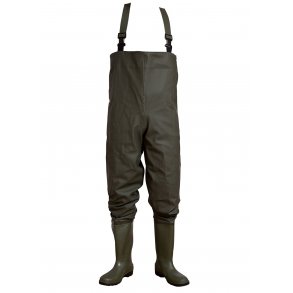 PVC waders med korte Dunlop stvler
