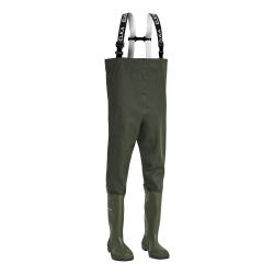 PVC waders med Dunlop st�vler