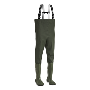 PVC waders med Dunlop stvler